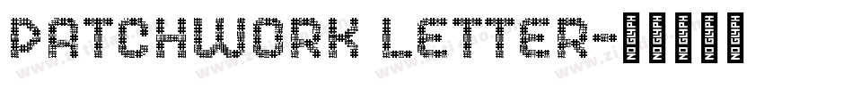Patchwork Letter字体转换